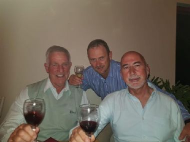  - Beyers Truter, Ben Raath (President van Tuli SA) en Jan Boland Coetzee